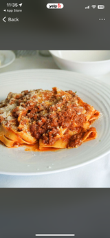 Pappardelle alla Bolognese